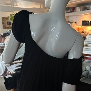 Vintage 90s Ferretti J. Philosophy Made in Italy crepe fabric Hippie Boho dress